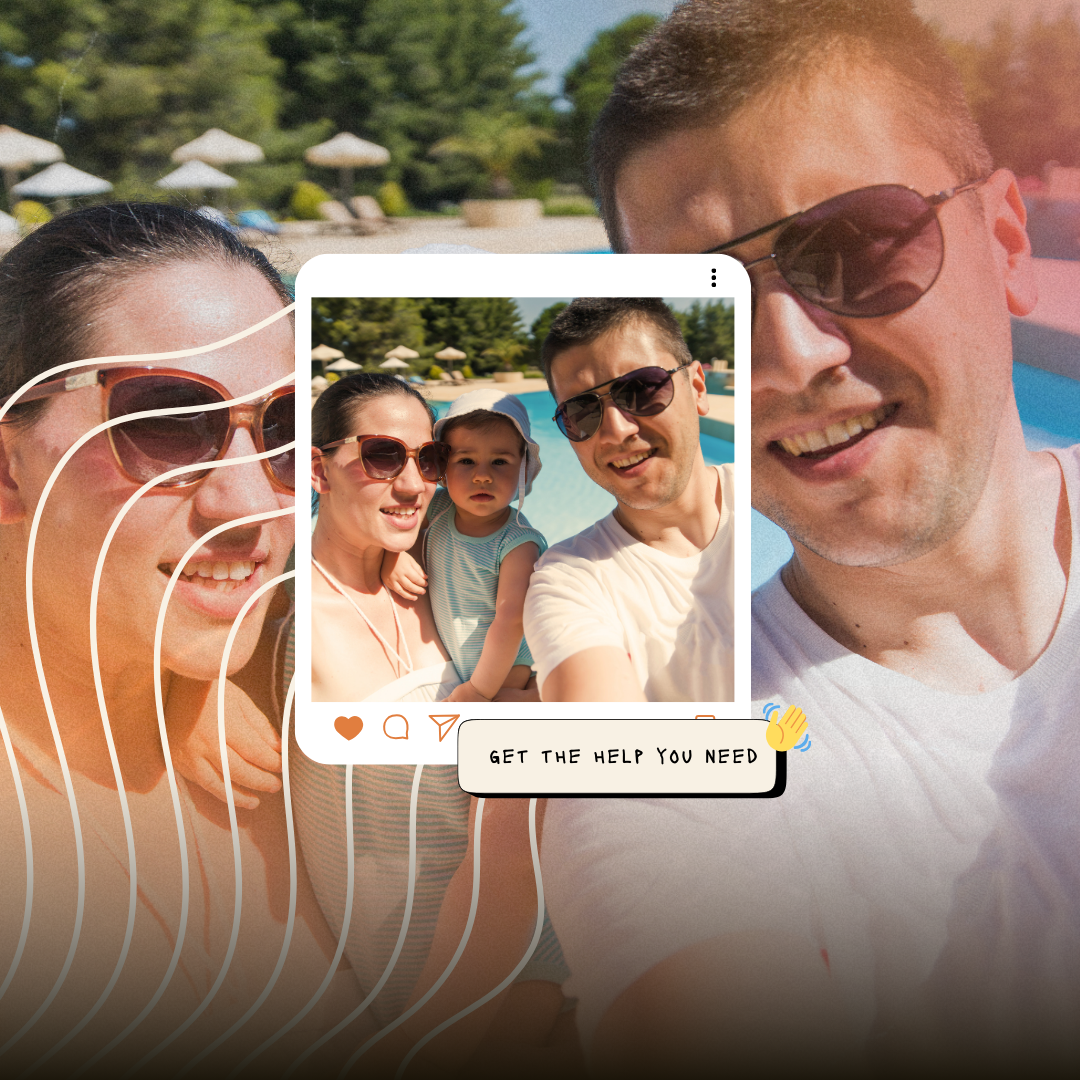 Happy family enjoying time together - life insurance protection